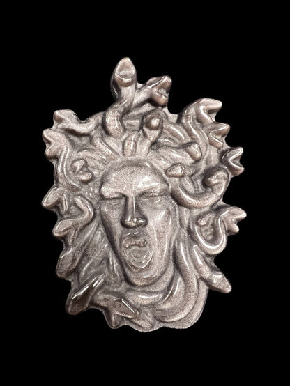 Silver Sheen Obsidian Medusa from Raven's Cauldron, 6 N Sandusky St, Delaware, OH 43015