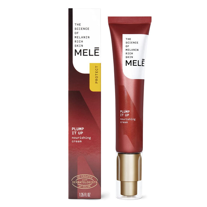 MELE The Science Of Melanin Rich Skin Protect Plump It Up Nourishing Cream كريم البشرة