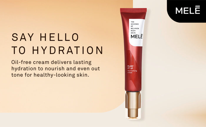 MELE The Science Of Melanin Rich Skin Protect Plump It Up Nourishing Cream كريم البشرة