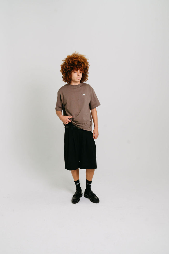 Men's Basic Script Box Fit T-Shirt