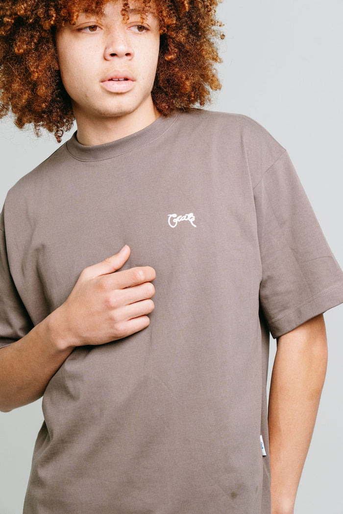Men's Basic Script Box Fit T-Shirt