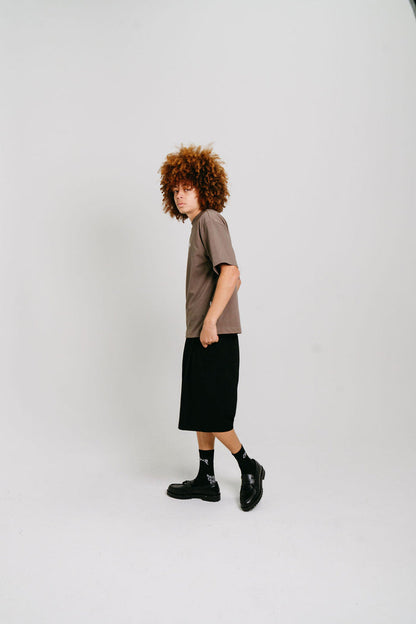 Men's Basic Script Box Fit T-Shirt
