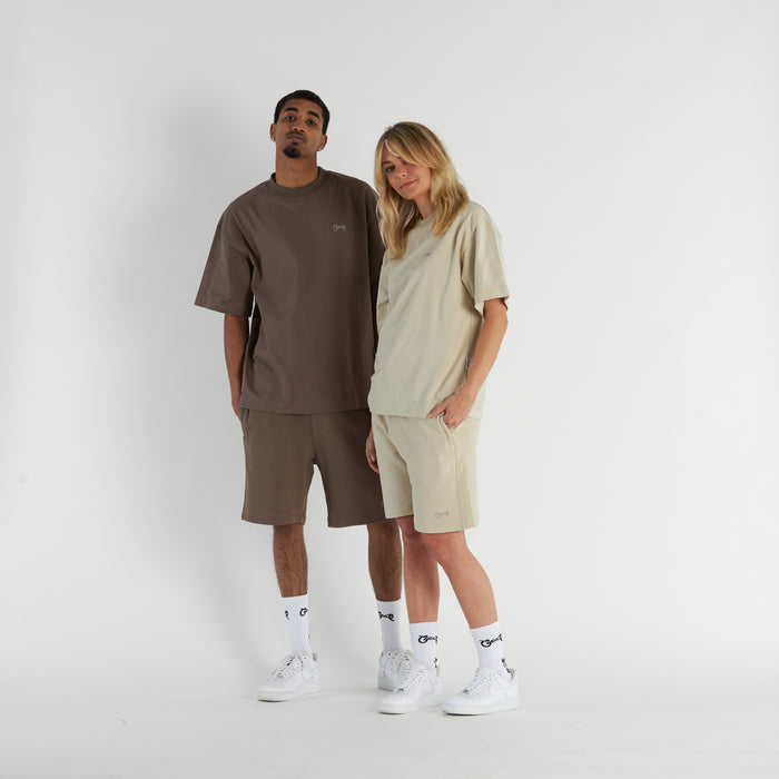 Men's Basic Script Sweat Shorts