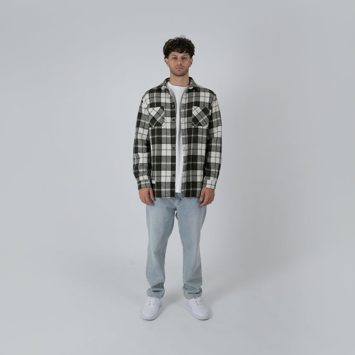MEN'S MASON WAFFLE PLAD SHIRT