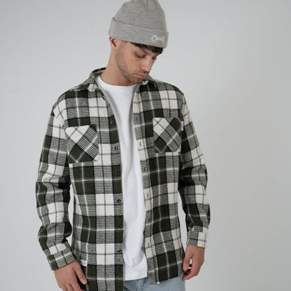 MEN'S MASON WAFFLE PLAD SHIRT