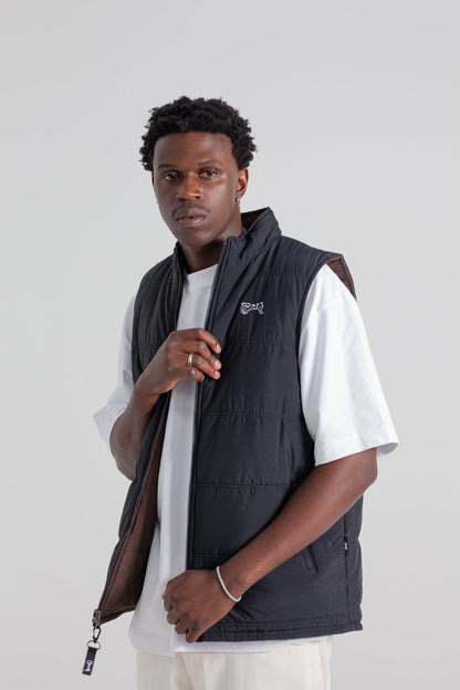 MEN'S REVERSIBLE PUFFER VEST