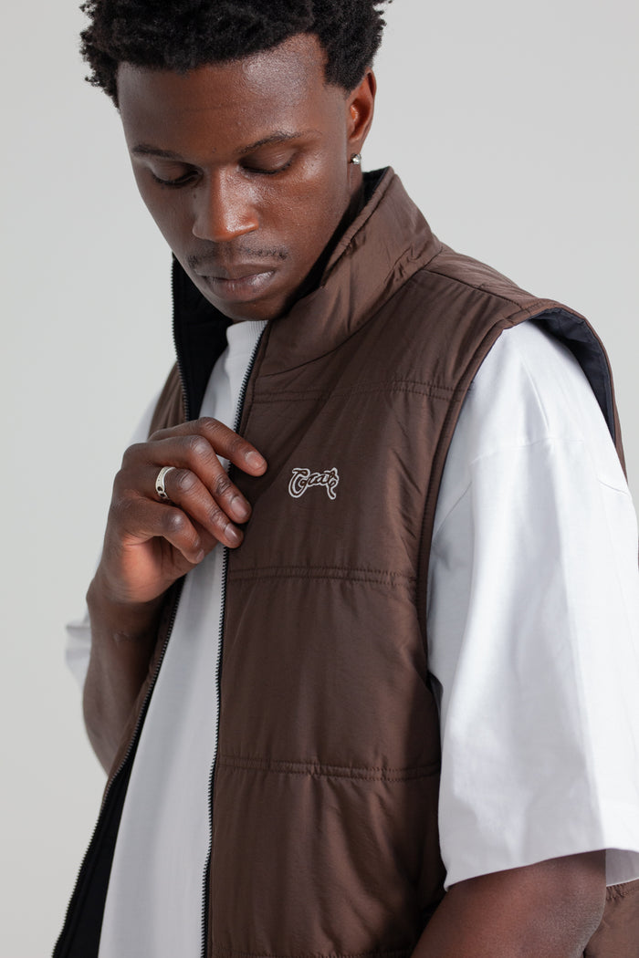 MEN'S REVERSIBLE PUFFER VEST