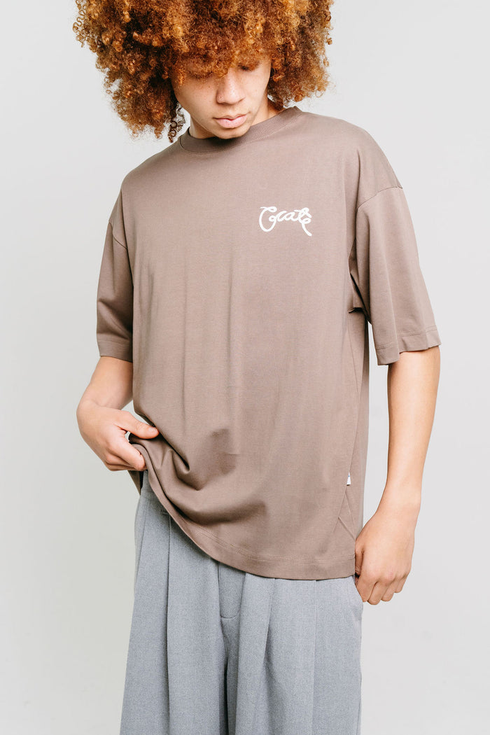 MEN'S SCRIPTED BOX FIT T-SHIRT