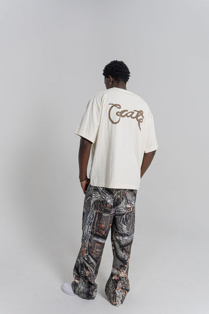 MEN'S SCRIPTED BOX FIT T-SHIRT