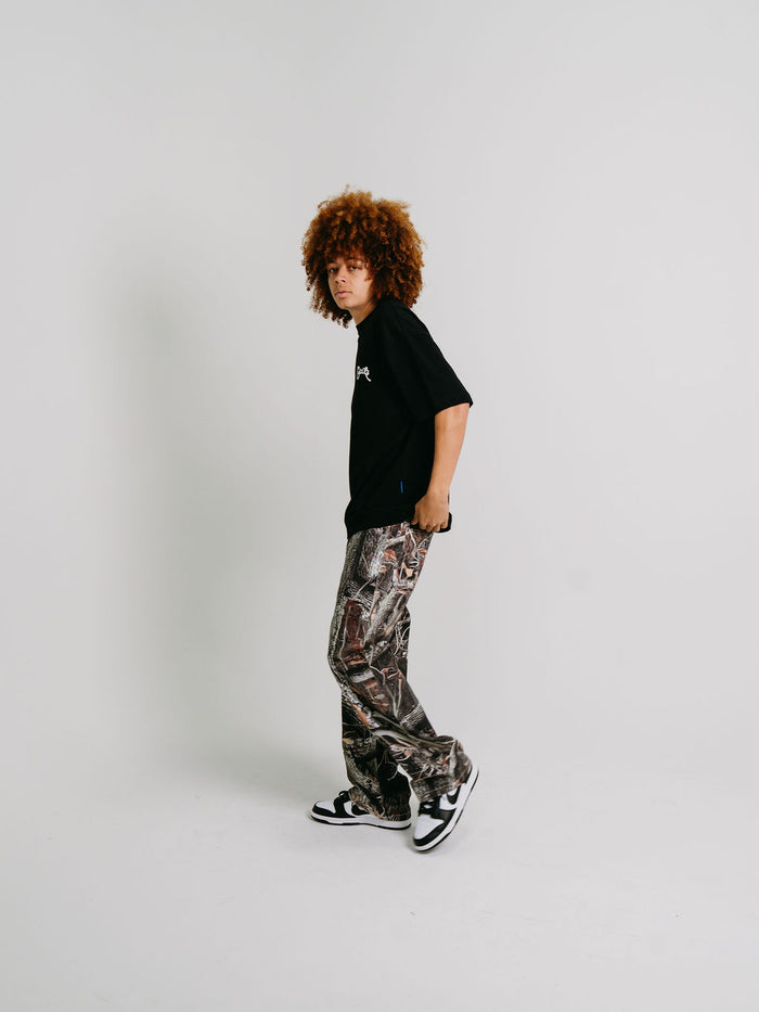 MEN'S SCRIPTED BOX FIT T-SHIRT