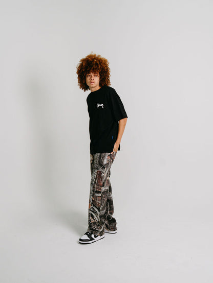 MEN'S SCRIPTED BOX FIT T-SHIRT