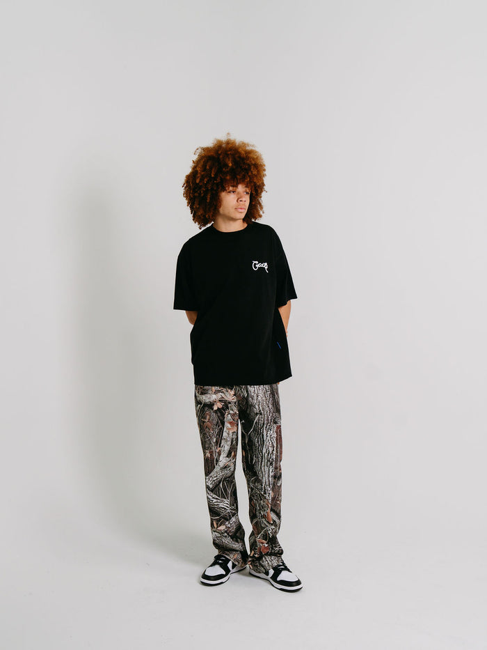 MEN'S SCRIPTED BOX FIT T-SHIRT
