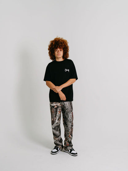MEN'S SCRIPTED BOX FIT T-SHIRT