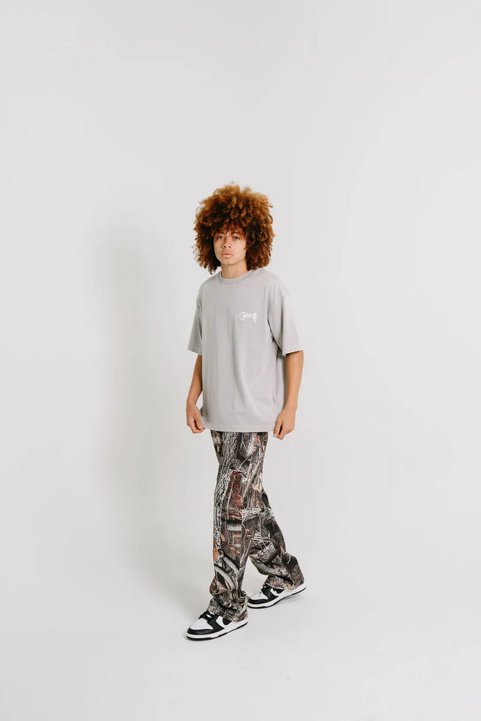 MEN'S SCRIPTED BOX FIT T-SHIRT