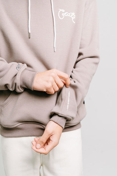 MEN'S SCRIPTED SUPERFLEECE HOODIE
