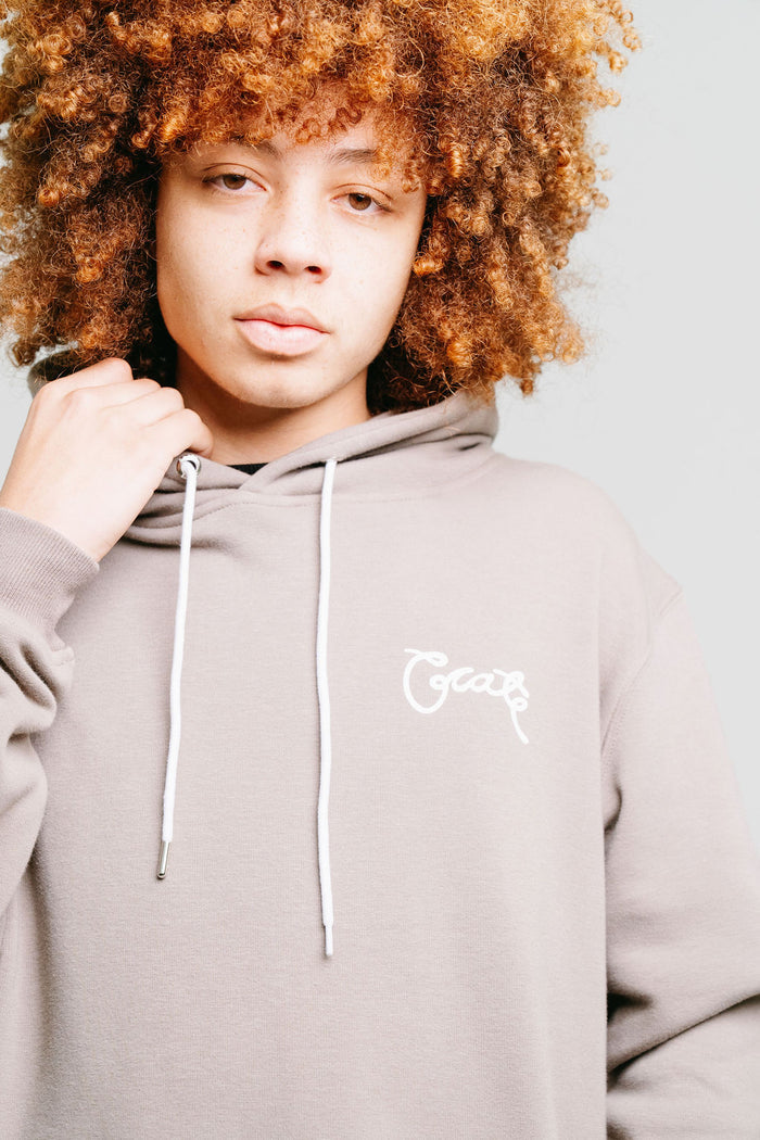MEN'S SCRIPTED SUPERFLEECE HOODIE
