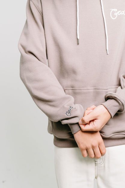 MEN'S SCRIPTED SUPERFLEECE HOODIE