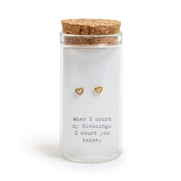 Message in a Bottle Earrings