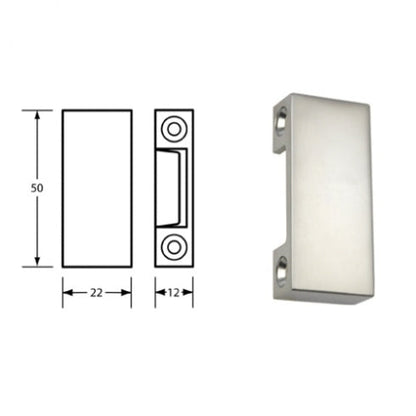 Metlam Hardware Lock and Indicator Set with Concealed Fix