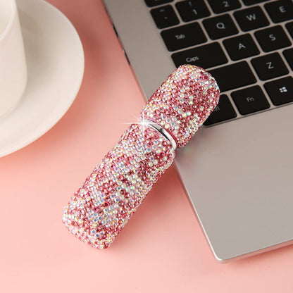 MHB Rhinestone Portable Mini Perfume Atomizer Bottle