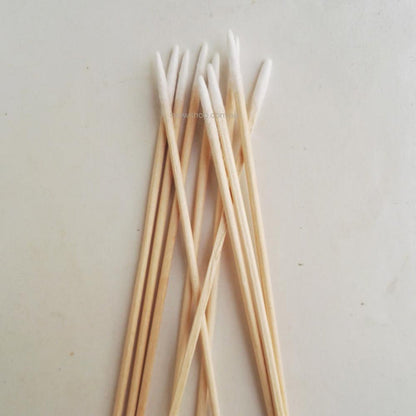 Micro Cotton Tips (100 pcs) YIJT Microblading Cosmetic Tattoo SPMU PMU