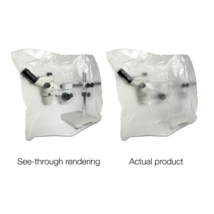 Microscope Dust Cover, Frosted, Vinyl (Large)