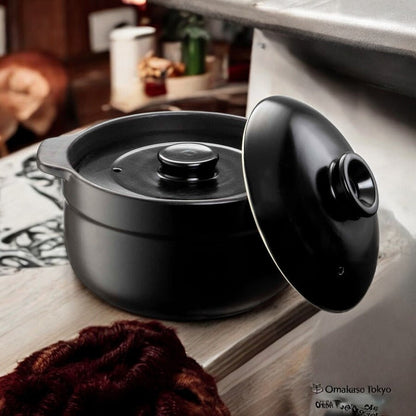 Microwave & Direct Fire Compatible Rice Pot