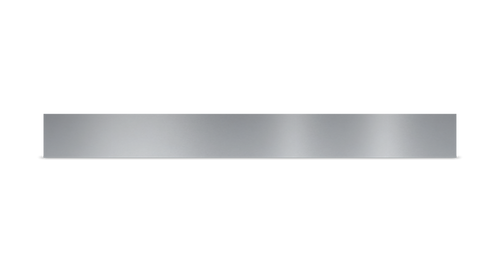 Miele KTK 3630 Stainless-steel toe-kick panel part 12687210
