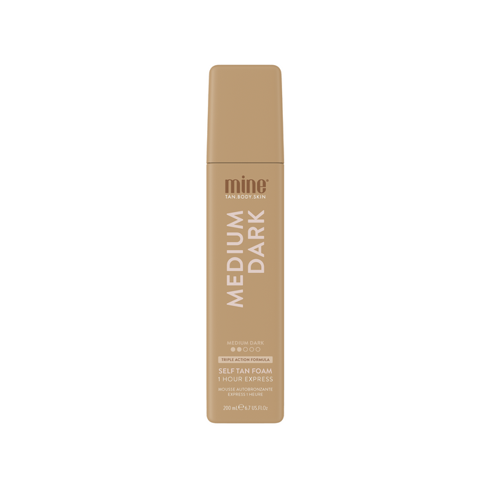 MINETAN Medium Dark savaiminio įdegio putos