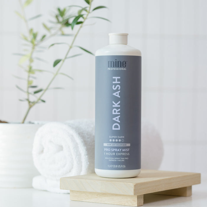 MINETAN Pro Dark ash savaiminio įdegio dulksna