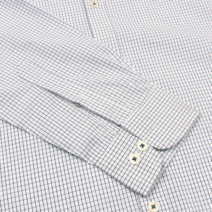 Mini Blue N' White Shirt.