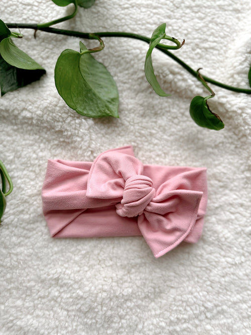 Mini Tieband - Pastel Pink