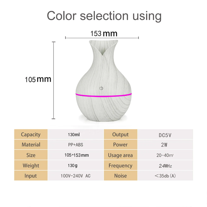 Mini USB Electric Aroma Air Diffuser***