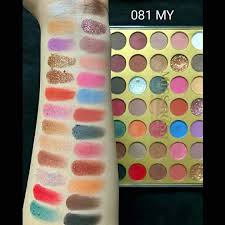 Miss Rose 35 Color EyeShadow Palette Swatches