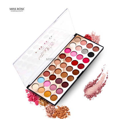 MISS ROSE 36 Color 3D Eyeshadow Palette - Miss Rose Com Pk