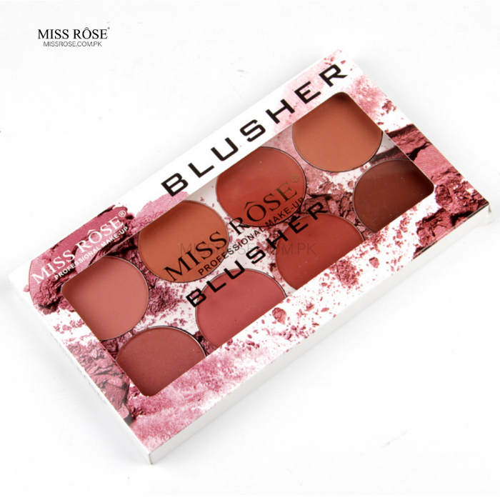 Affordable Miss Rose 8 Color Blush Palette price in pakistan
