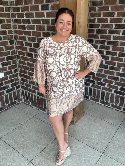 Molly Bracken Diane Printed Dress