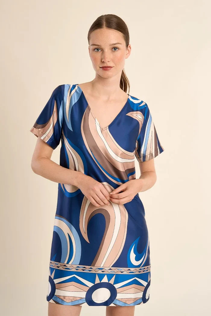 Molly Bracken Navy Athena Dress