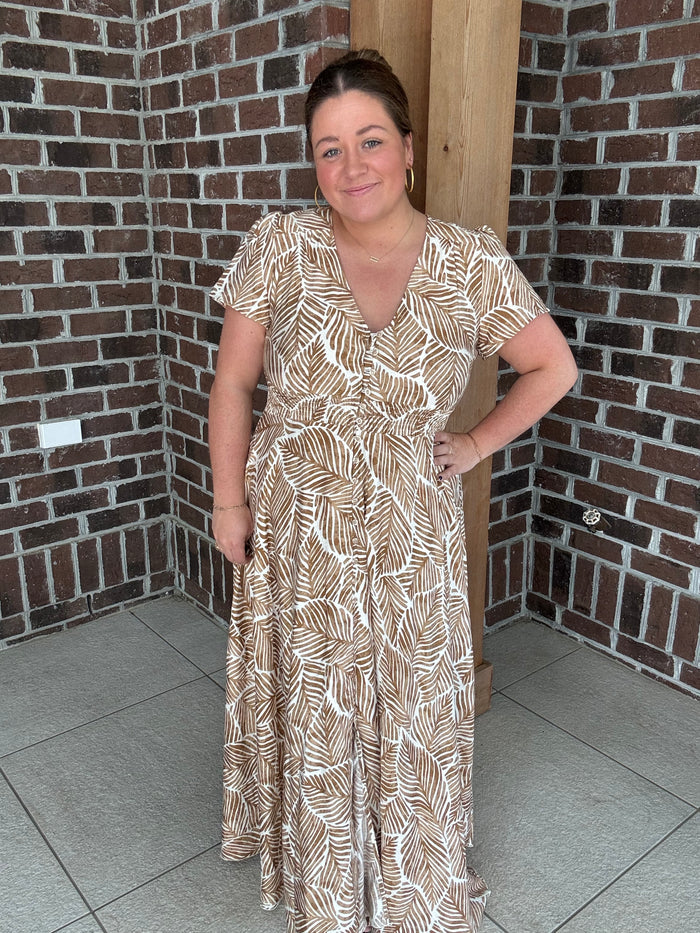 Molly Bracken Printed Maxi Dress