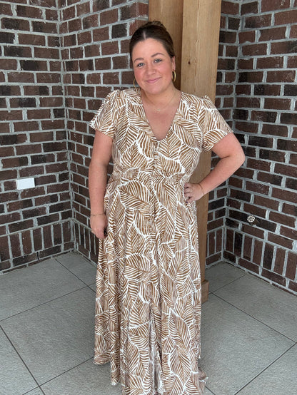 Molly Bracken Printed Maxi Dress