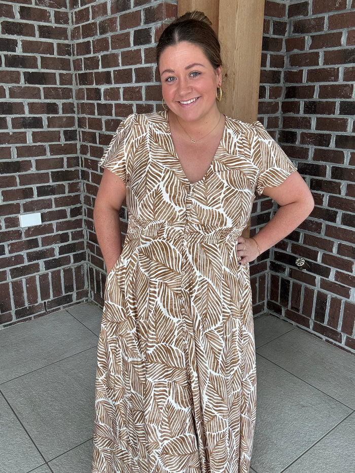 Molly Bracken Printed Maxi Dress