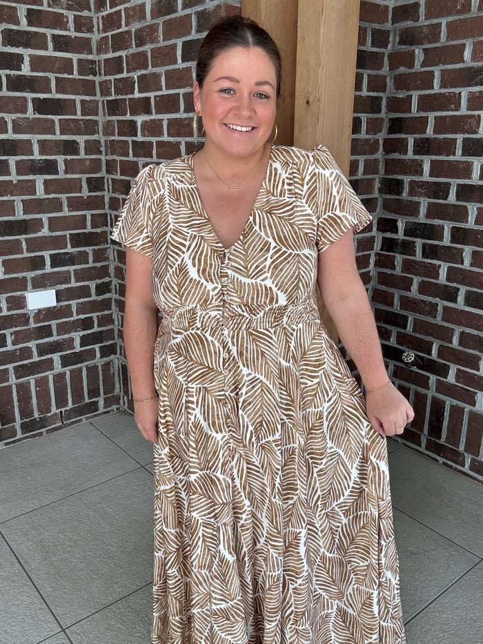 Molly Bracken Printed Maxi Dress