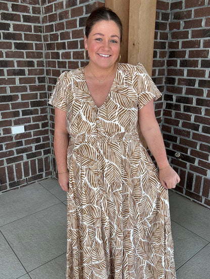 Molly Bracken Printed Maxi Dress