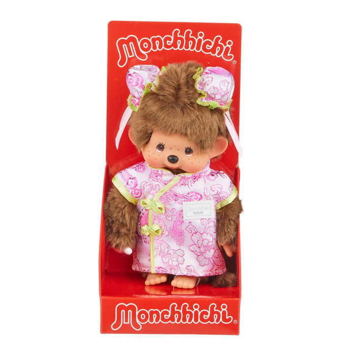Monchhichi Girl In Traditional Chinese Dress Plush