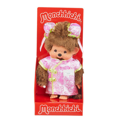 Monchhichi Girl In Traditional Chinese Dress Plush
