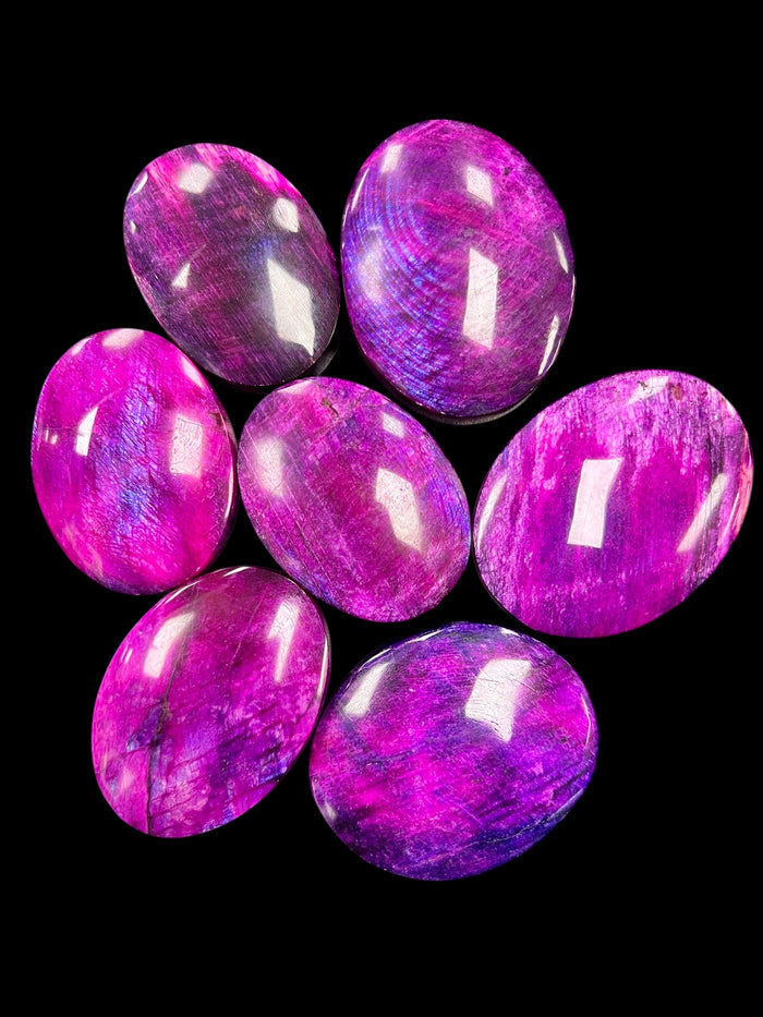 Dyed Moonstone Palm Stones from the Raven's Cauldron, 6 N Sandusky St, Delaware, OH 43015
