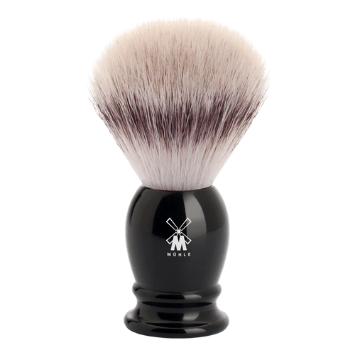 Mühle Classic Style Silvertip Fibre barberkost Sort 1