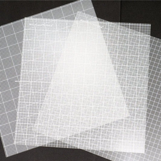 My Sweet Petunia - Sticky Mat - 3/pkg - Memory.  Three sticky mats custom made to fit inside the original size. Measures 12.25 x 12.25 inches.- Quarter inch grid- Eighth inch grid- Centimeter grid. Available at Embellish Away located in Bowmanville Ontario Canada.