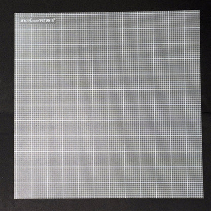 My Sweet Petunia - Sticky Mat - 3/pkg - Memory.  Three sticky mats custom made to fit inside the original size. Measures 12.25 x 12.25 inches.- Quarter inch grid- Eighth inch grid- Centimeter grid. Available at Embellish Away located in Bowmanville Ontario Canada.