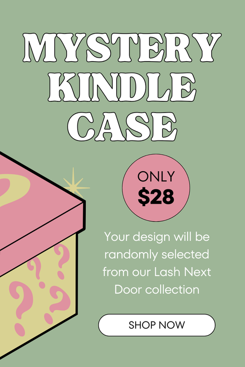 mystery kindle case graphic